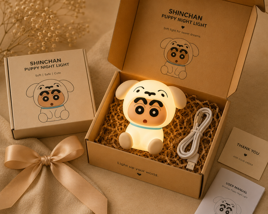 LumiPup Shinchan Night Light