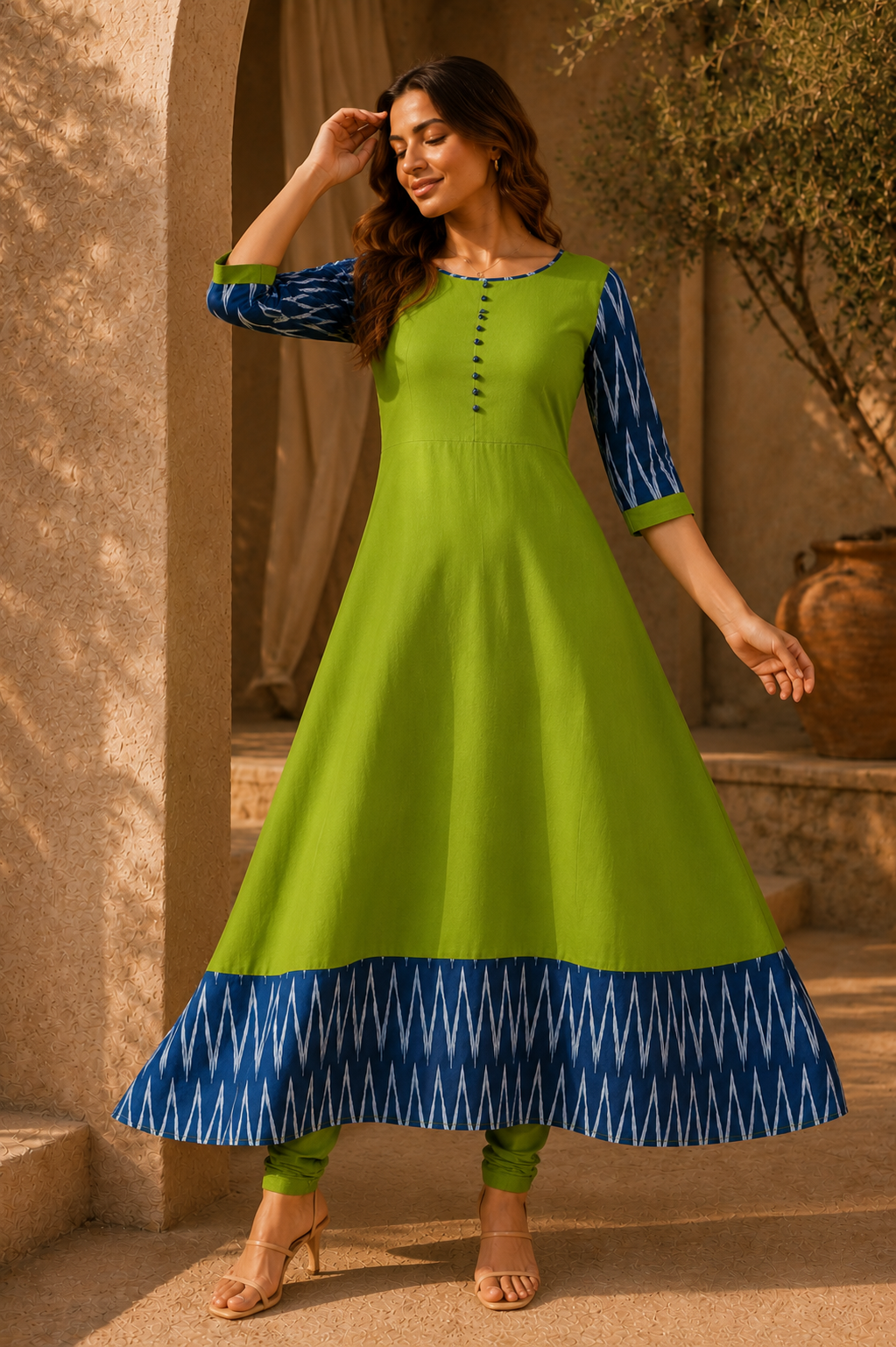 Verdant Noor Gown