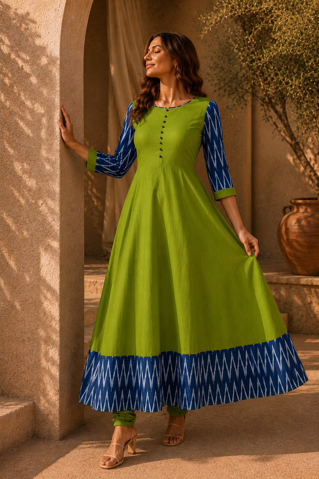 Verdant Noor Gown