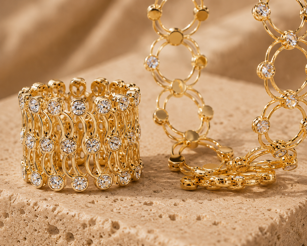 Aurielle Bracelet Ring Set