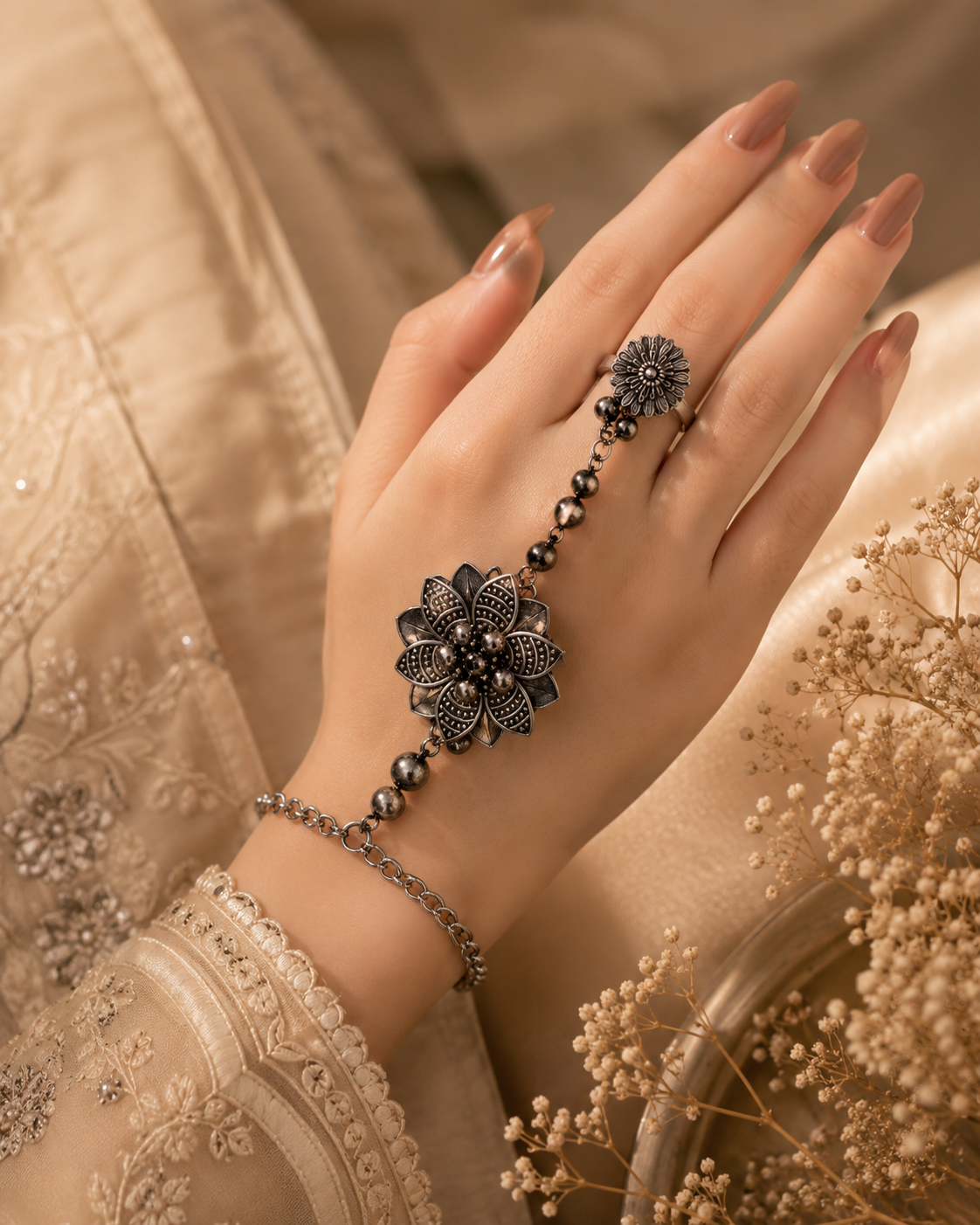 Noor Mahal Hand Harness